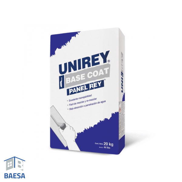 BASE COAT UNIREY DE 20 KG. Panel Rey